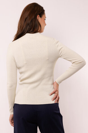 G-Maxx trui Kamille wool white