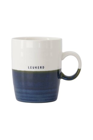 Zusss Theemok leukerd wit/blauw