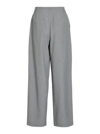 Vila wide leg broek Vimalli grey