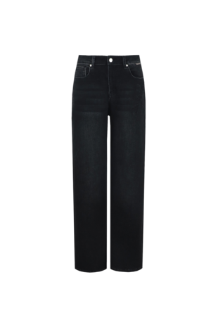 G-Maxx Neona wide leg jeans black - Froukjes favorite