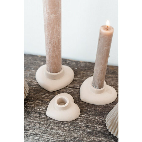 Kandelaar heart voor XL kaarsen