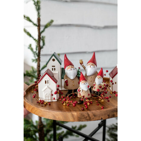 Kerstslinger Bodhi rood