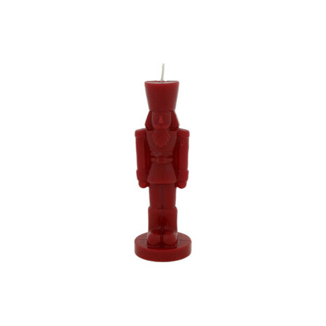 Kaars notenkraker S rood