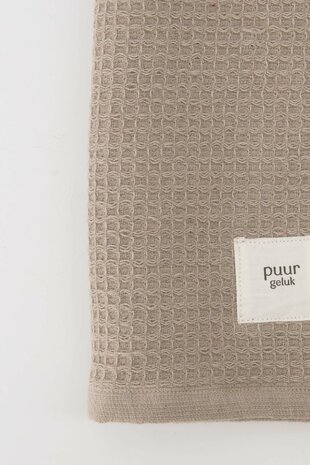 Zusss gastendoekje puur geluk - zand