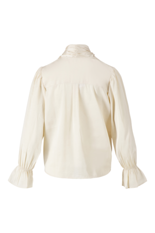 Zusss satijnen top met strik