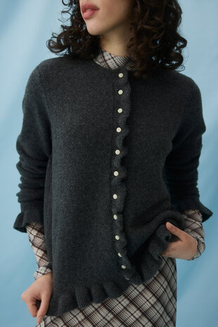 Vila vest vijacia grey *gerecycled polyester*