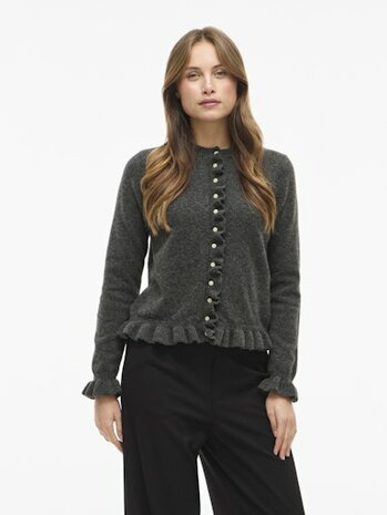 Vila vest vijacia grey *gerecycled polyester*