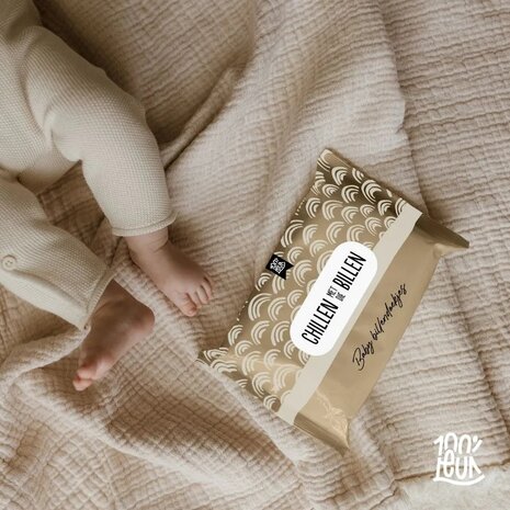 100% Leuk baby billendoekjes - chillen met de billen