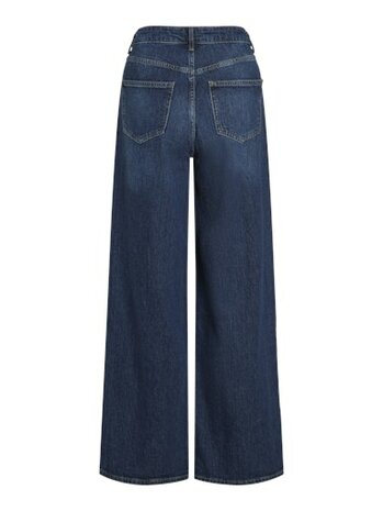 Vila wide leg jeans vifreya dark blue  