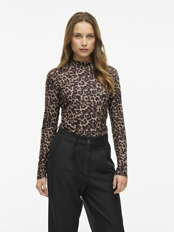 Vila high neck-top Vileoa nomad