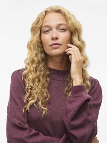 Vila trui Viril turtle neck fig