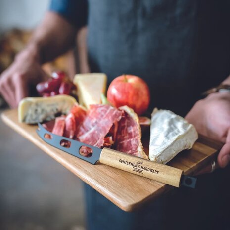 Gentlemen's Hardware - kaasplank met kaasmes en opener
