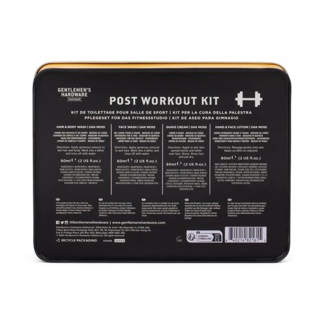 Gentlemen's Hardware - post gym kit