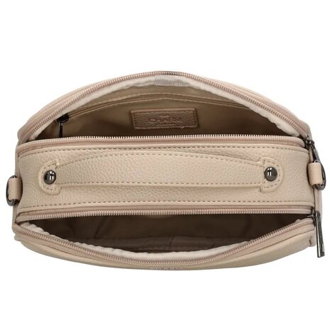 Charm London schoudertas Mulberry street - beige