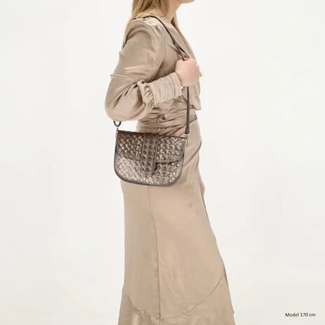 Charm London schoudertas Anna champagne