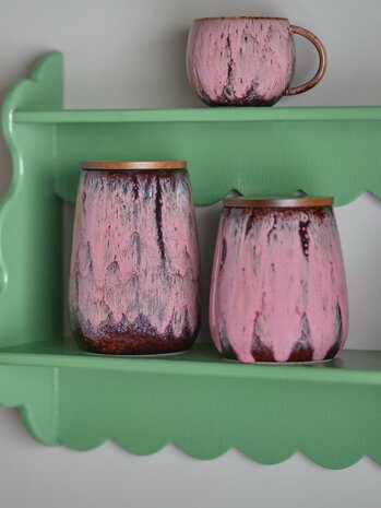 Bloomingville  jar Rayen roze