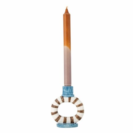 Bloomingville kandelaar Tacana multi blauw