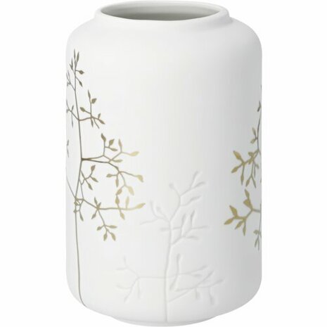 R&auml;der - porseleinen vaas - golden branch