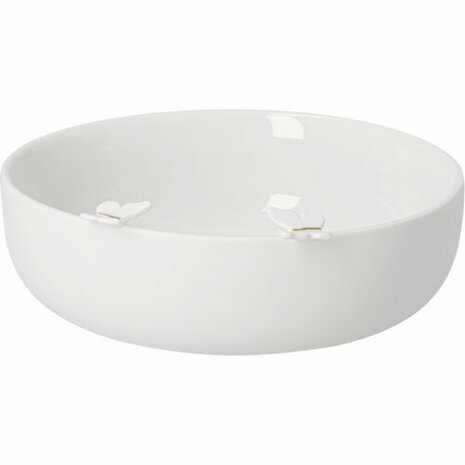 R&auml;der porseleinen schaal butterfly