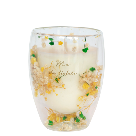 My Flame soja geurkaars in theeglas - ma de liefste