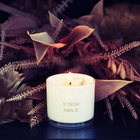 My Flame soja geurkaars - ik denk aan je