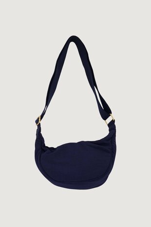Zusss nylon fanny pack navy