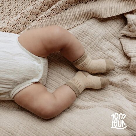 100% Leuk babysokje - heldin