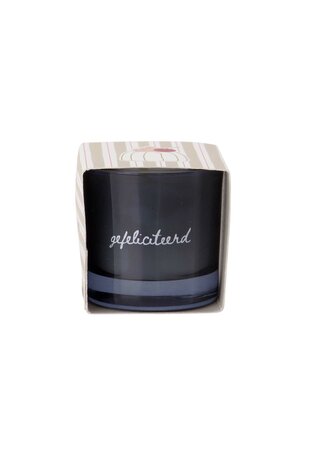 Zusss geurkaarsje in wikkel gefeliciteerd