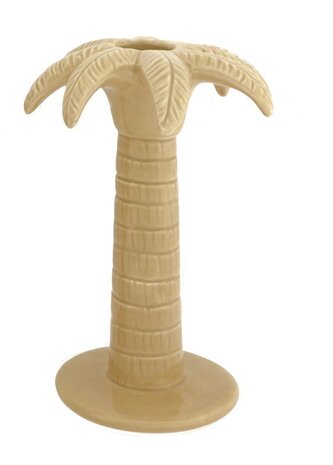 Kandelaar Palmboom beige L