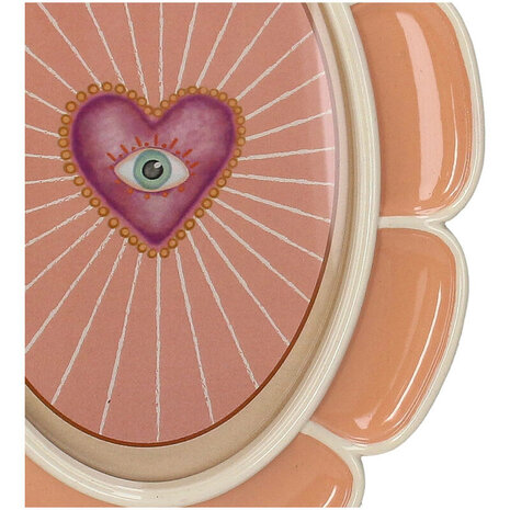 Fotolijst Polyresin roze 10x15 cm