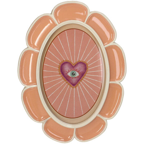 Fotolijst Polyresin roze 10x15 cm