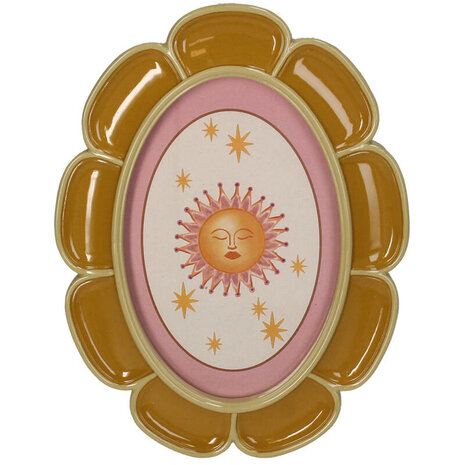 Fotolijst Polyresin oker 10x15 cm