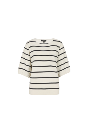 G-Maxx Genoveva knitting top sand/black