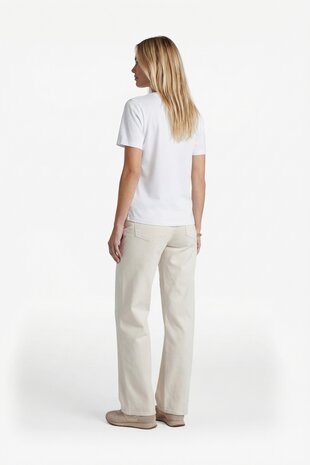 G-Maxx t-shirt Halle offwhite/walnut