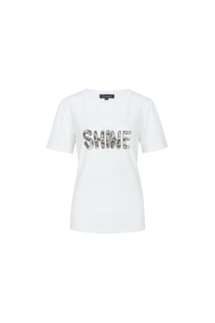 G-Maxx t-shirt Halle offwhite/walnut