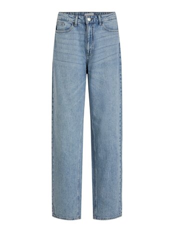 Vila straight jeans vikelly light blue