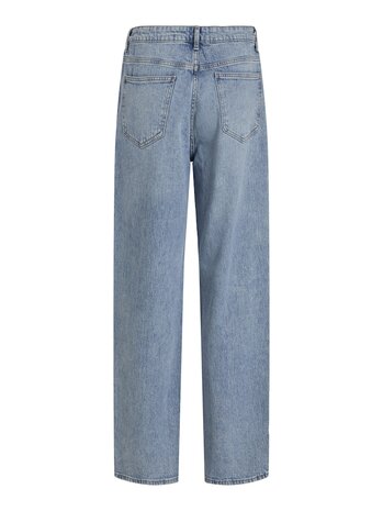 Vila straight jeans vikelly light blue