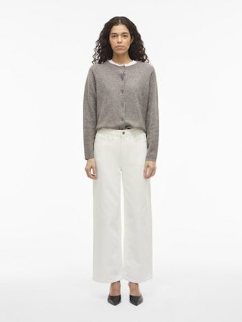 Vila wide leg jeans vifreya white