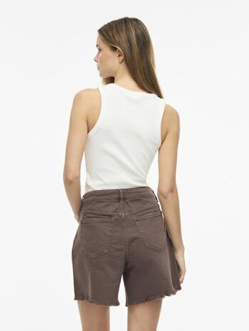 Vila tanktop Visola snow white