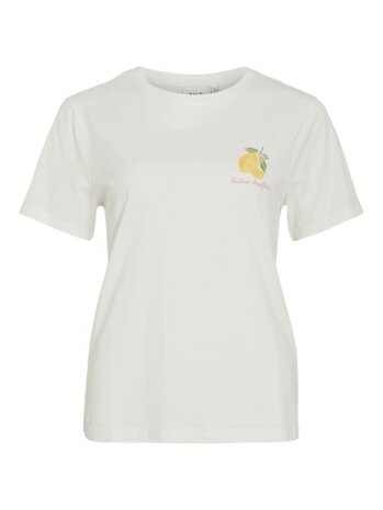 Vila t-shirt lemon