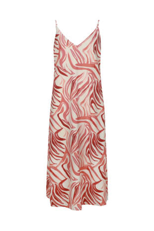 G-maxx jurk Thyra sand/cranberry