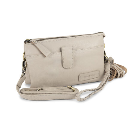 Bag2Bag leren tas Dover cream