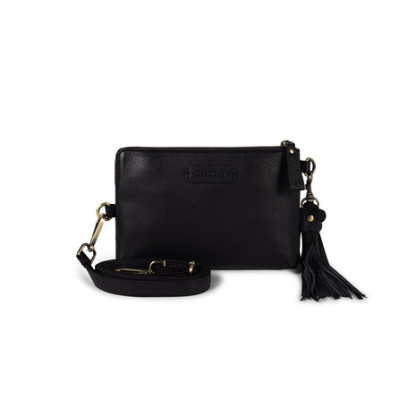 Bag2Bag leren cross body bag Perugia black