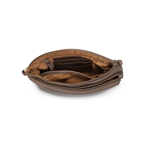Bag2Bag leren cross body bag Perugia fudge