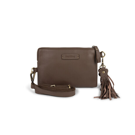 Bag2Bag leren cross body bag Perugia fudge