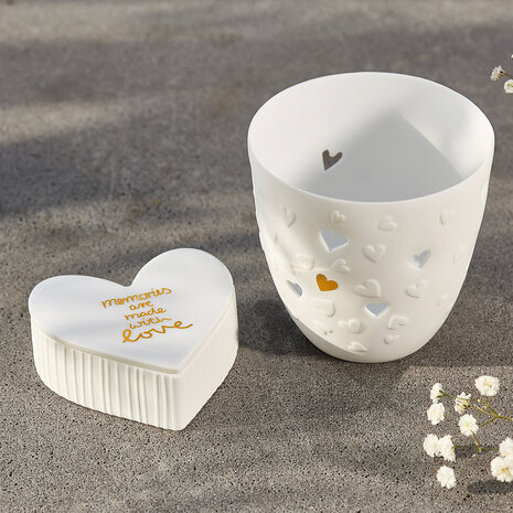 R&auml;der windlicht poetry light golden hearts