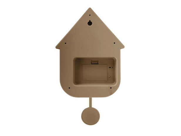 Wandklok Cuckoo mocha brown