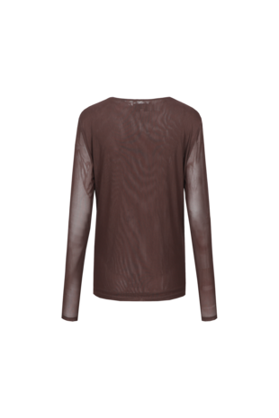 CS The Label Tanea top mocha brown