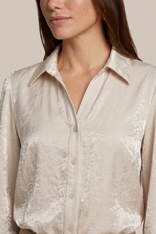 CS The Label blouse Liva sand