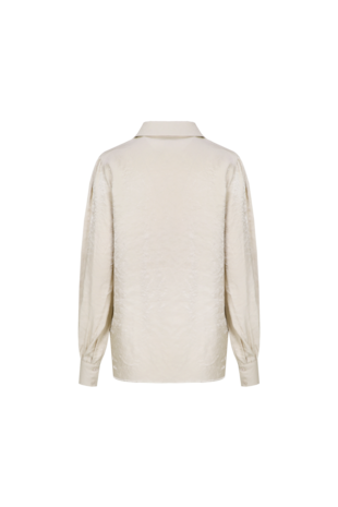 CS The Label blouse Liva sand